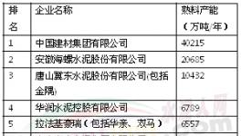 如2500t/d生產(chǎn)線被取消 影響幾何 