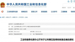 福建省35家企業(yè)躋身第五批國(guó)家級(jí)綠色工廠！